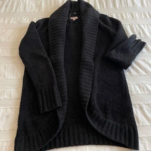 Merona Women’s Black Plush Cardigan